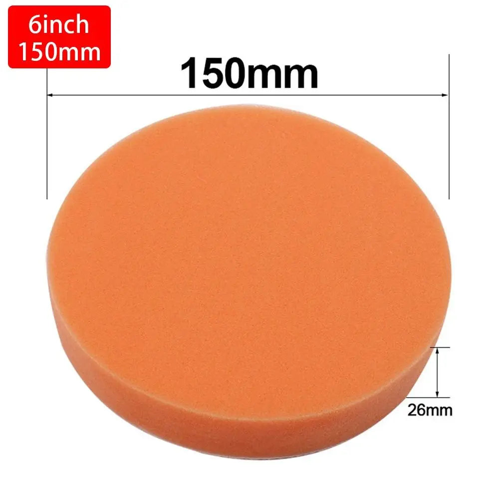 1Pcs Sponge Buffing Foam Sponge Polishing Pad Power Tools Accessories Removes Scratches Car Polishing Disc