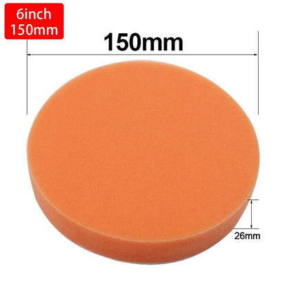 1Pcs Sponge Buffing Foam Sponge Polishing Pad Power Tools Accessories Removes Scratches Car Polishing Disc