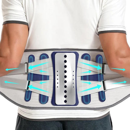Back Brace for Men and Women,Lumbar Brace for Lower Back Pain Relief,Breathable Waist Lumbar Back Support Belt for Back Pain