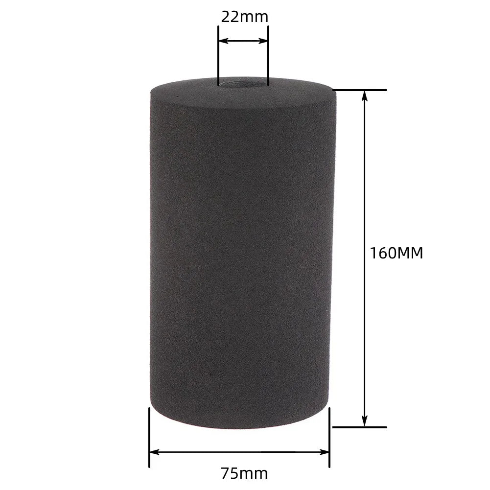 2 PCS Foot Foam Pads Black Foam Rollers Replacement For Leg Extension For Weight Bench Home Bench And Gym Workout Machines