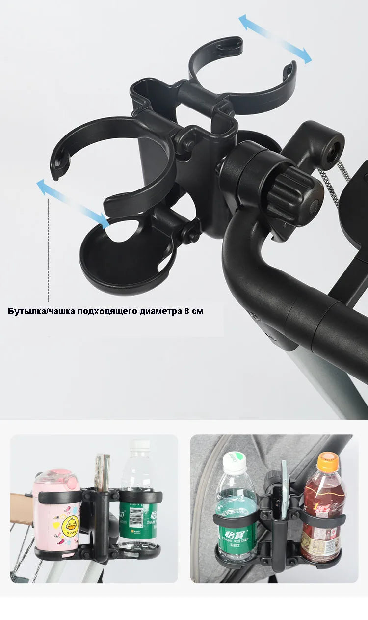 Baby stroller accessories baby bottles rack for baby cup holder trolley child car bicycle quick release water bottle holder