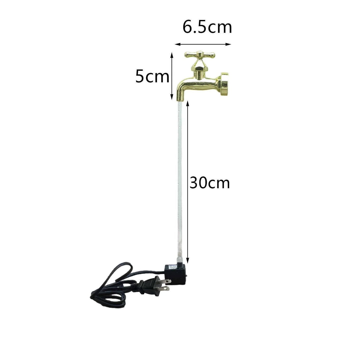 Invisible Flowing Spout Watering Can Fountain Hotel Outdoor Floating Tap Water Fountain for Indoor Ponds Courtyard Porch Yard