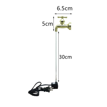 Invisible Flowing Spout Watering Can Fountain Hotel Outdoor Floating Tap Water Fountain for Indoor Ponds Courtyard Porch Yard