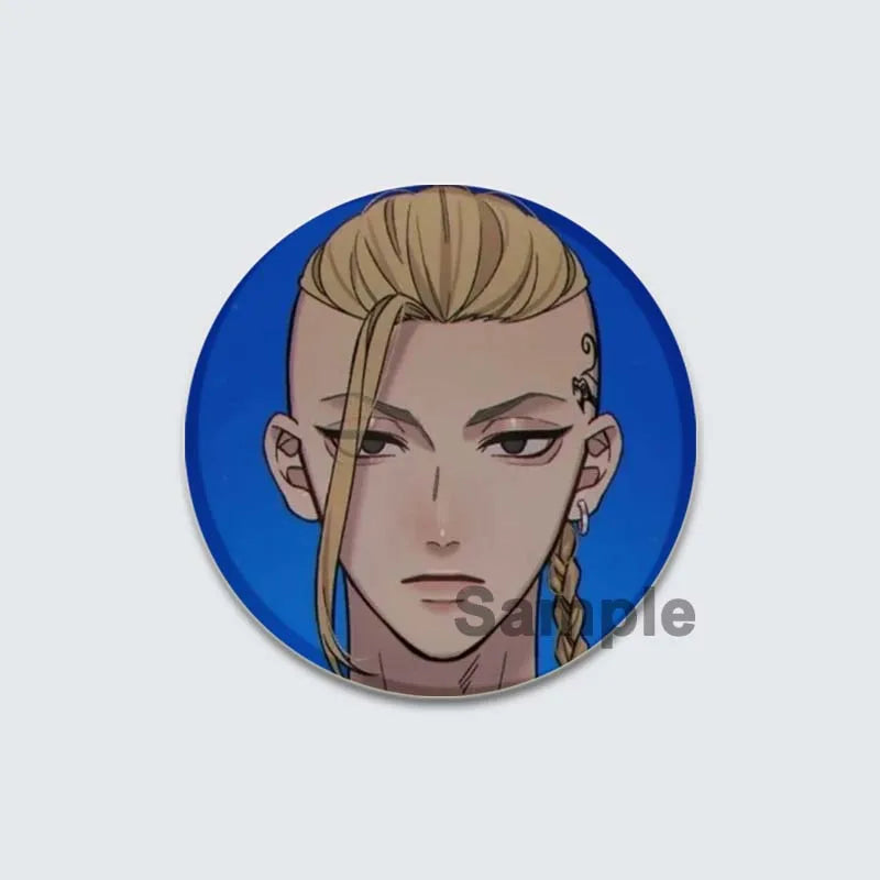 Fashion Accessories Anime Tokyo Revengers Brooches Backpack Clothes Accessories Decor Lapel Pin Badge for Fan's Collection Gifts