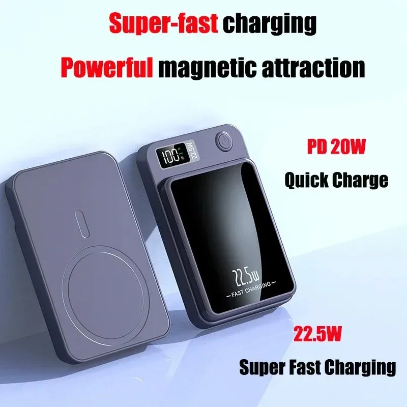 100000mAh Magnetic Wireless Power Bank