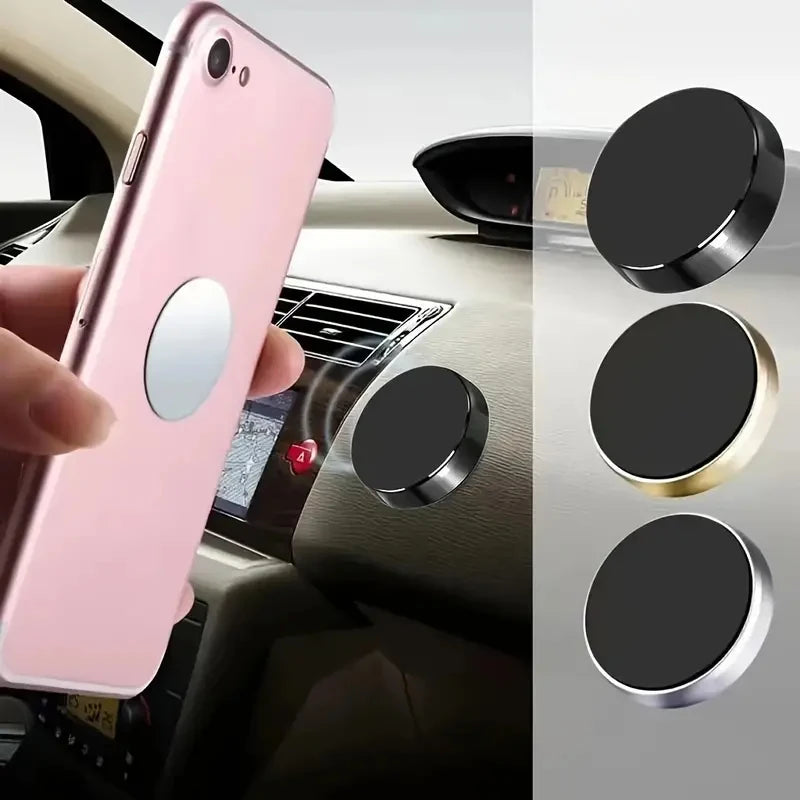Magnetic Phone Holder for Car Magnets Car Dashboard Phone Mount Phone Holder Car Mount for Home Wall Compatible with All Phone