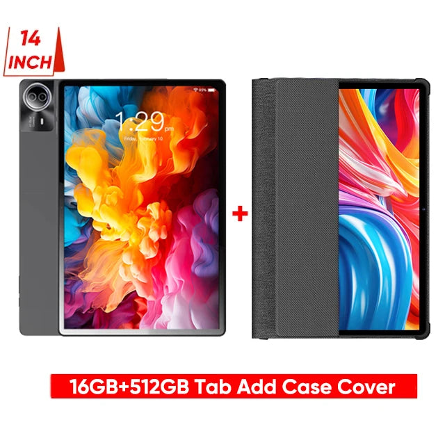 14 Inch Tablet Latest Large Screen 14 Inch Tablet Pc Android 14 tablet 16+512GB Phone ...