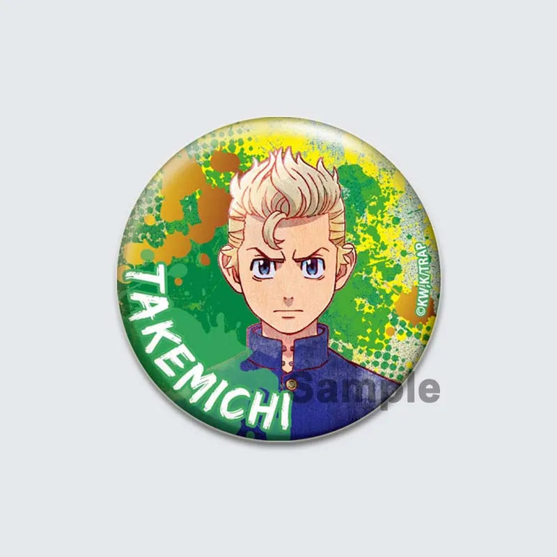 Fashion Accessories Anime Tokyo Revengers Brooches Backpack Clothes Accessories Decor Lapel Pin Badge for Fan's Collection Gifts