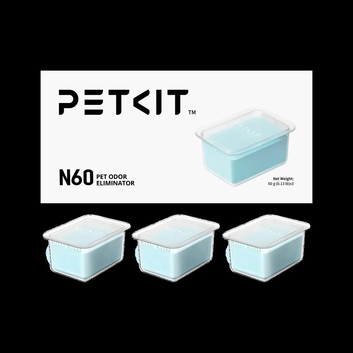 6 PCS Petkit Pet Eliminator N60 Exclusive For PUROBOT Ultra Self-Cleaning Litter Box, Cat Toilet Odor Control