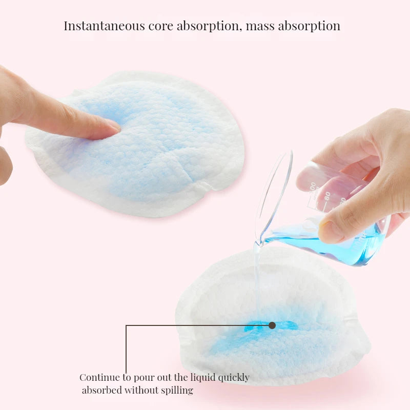 Breastfeeding Disposable Breast Nursing Pads Breathable Slim Super Absorbency Cotton Breast Pad Nurs