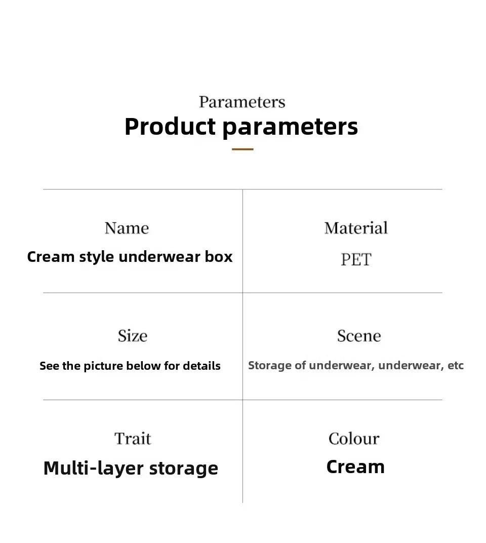 Organizer For Underwear Socks Bra Pants Scarf Tie Storage Box Wardrobe Drawer Organizers Foldable Case For Underwear Organizer