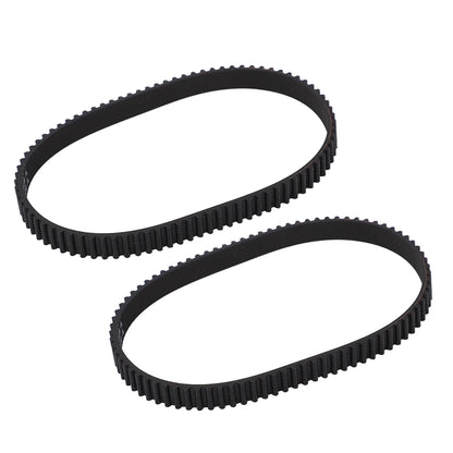 2 Pcs Vacuum Belt 1611129 Rubber Vacuum Cleaner Replacement Belt for Bissell ProHeat 2X Revolution Pet Pro
