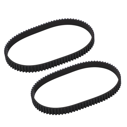 2 Pcs Vacuum Belt 1611129 Rubber Vacuum Cleaner Replacement Belt for Bissell ProHeat 2X Revolution Pet Pro