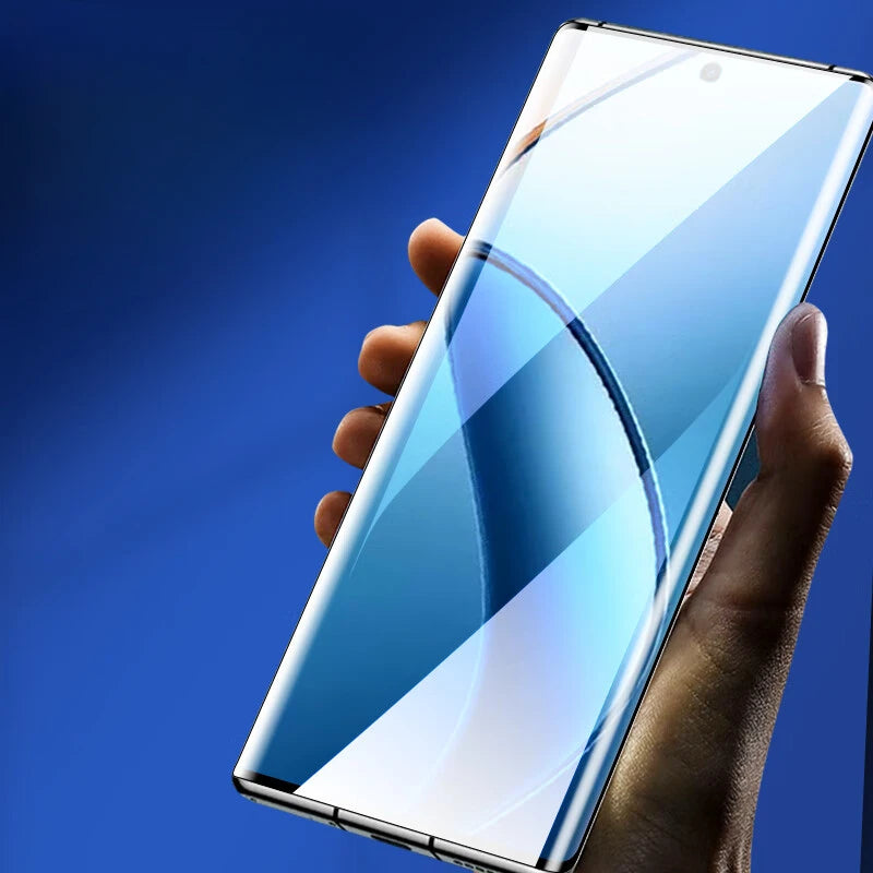 3D Curved Tempered Glass for Realme 12 Pro Plus Screen Protector on  Realme12Pro 12Pro+ 12ProPlus Anti Blue Light Glass Film