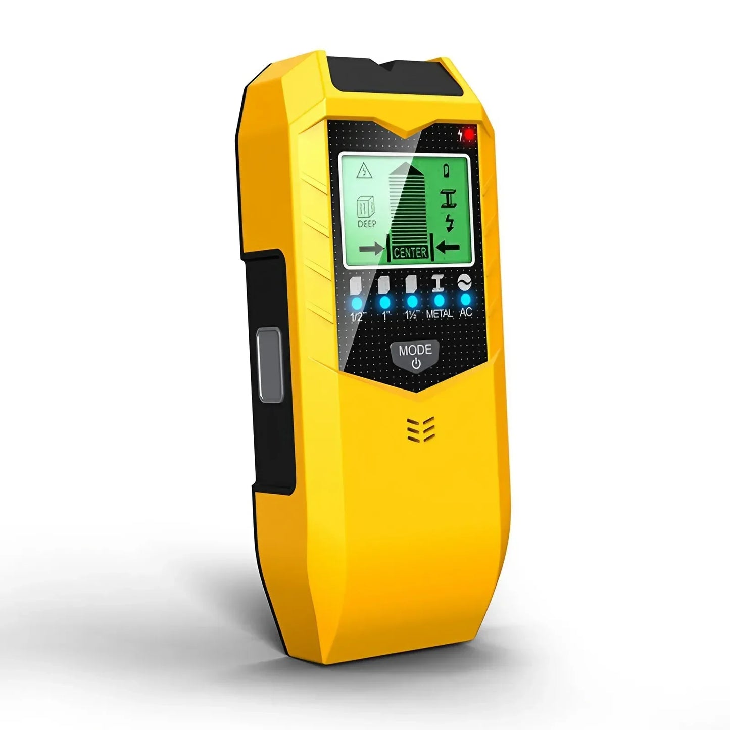 5-in-1 Handheld Wall Metal Detector - Scanner for Metal, Wires, Timber Studs, and Currents, Precise Wall Measurement Tool