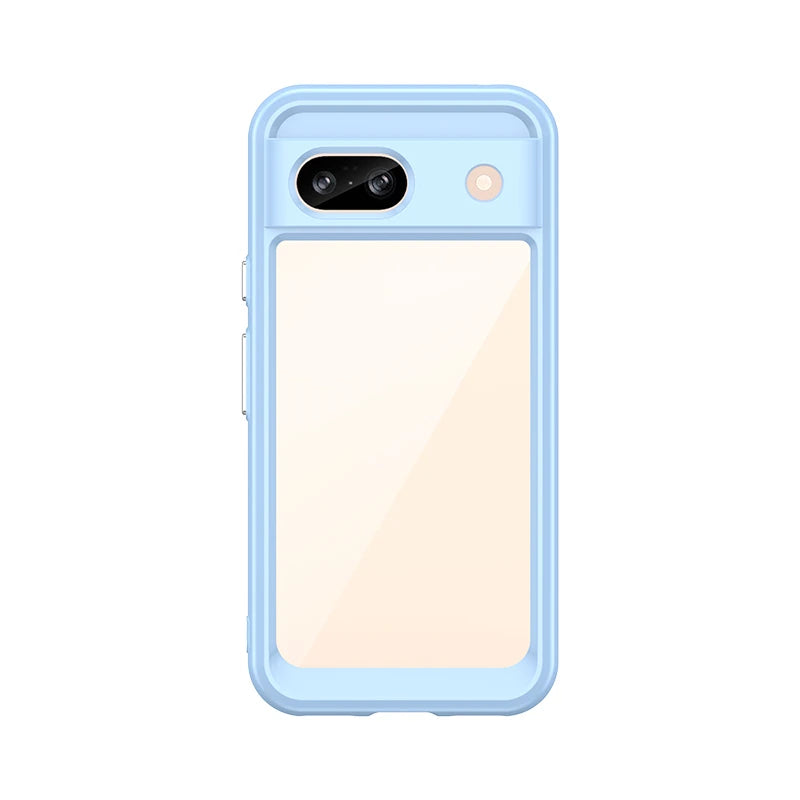For Google Pixel 8A Case Cover Google Pixel 8A 7 8 Pro 7A 6A Capas New Back Shockproof Transparent Colour Fundas Google Pixel 8A