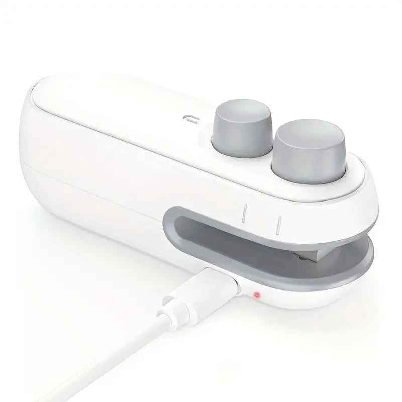 Mini Heat Bag Sealing Machine Package Sealer Bags Plastic Food Sealer Clip Bag Handheld Sealer Food Packaging Heat Sealer