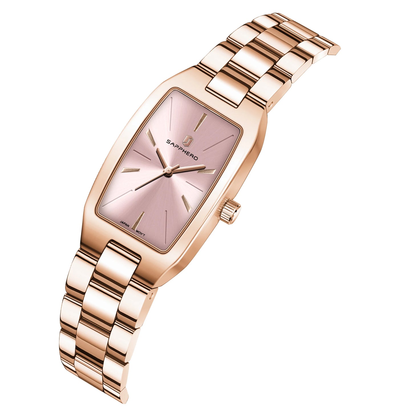 SAPPHERO Women's Quartz Watch Elegant Rose Gold Watch Waterproof 30M Watch Slim Ultra-Thin Watch Premium Gift Box Set Watch