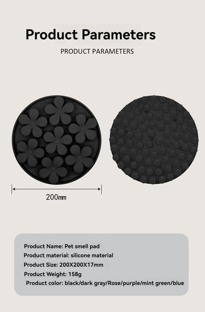 Pet Products Mat For Dogs Cats Slow Food Bowls With Suction Cup Feeding Food Silicone Lick Pad Dog Slow Feeders Treat Dispensing