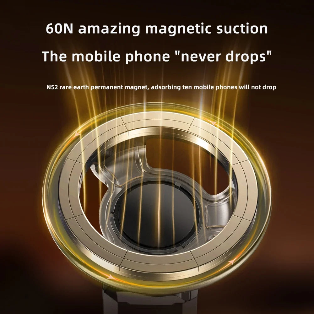 Magsafe Car Mount Magnetic Phone Holder for Air Vent with 360° Rotation Universal Phone Holders for iPhone 15