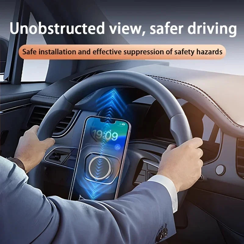 New Magnetic Car Phone Holder Mount Without Gravity Mobile Cell GPS Magnet Suction Support In Car Bracket Stand For All Phones