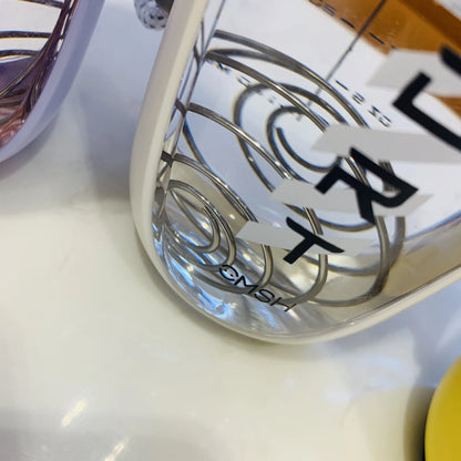 New Style 590ML Blender Shaker Bottle with Whisk Spring BPA Free Plastic Protein Shakes Leakproof for Powder Workout Gym Sport