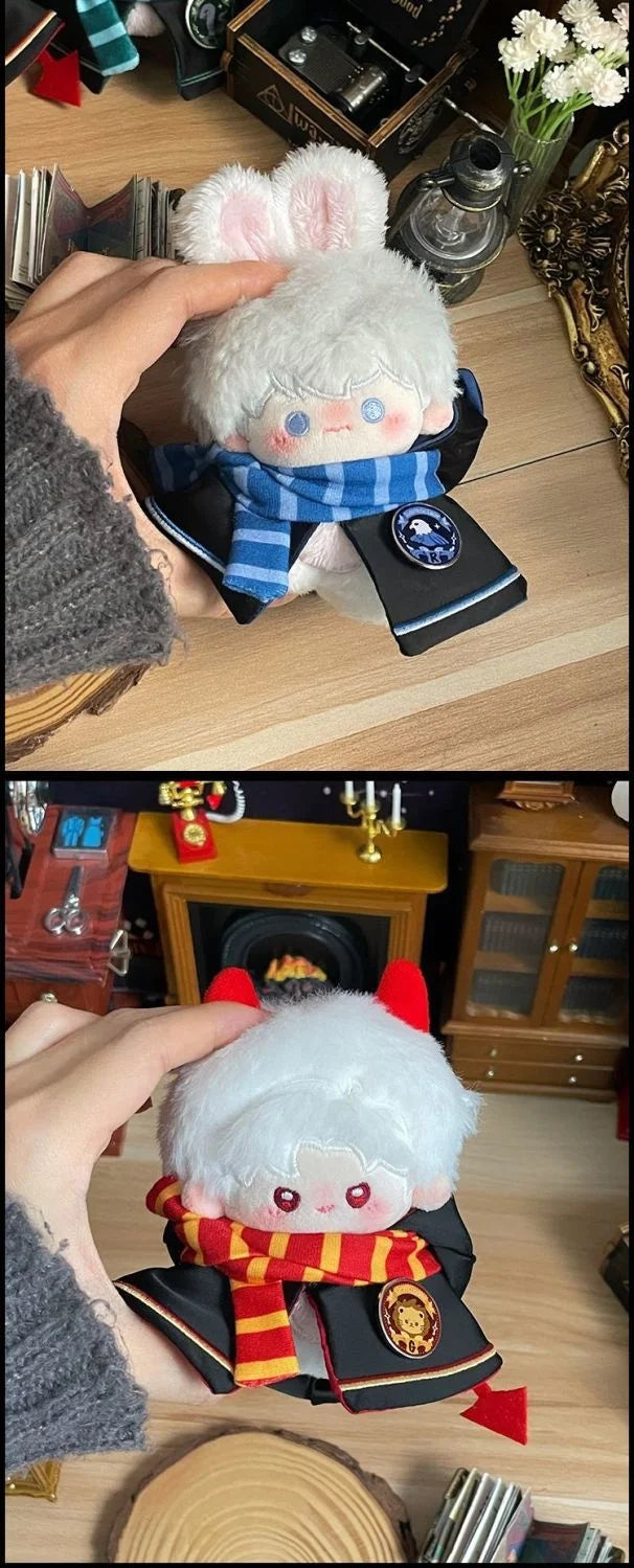 10cm Cotton Doll Academy Magic Cloak Series Doll Clothes Doll Doll Universal Kawaii Hooded Set Dress Up