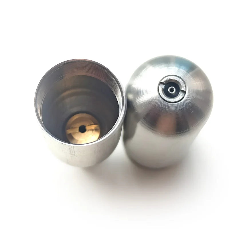 Rechargeable co2 cylinder 12g 16g CO2 Cartridges Refill CO2 Inflator for Bike Tires Brewing Equipment With Threaded Unthread