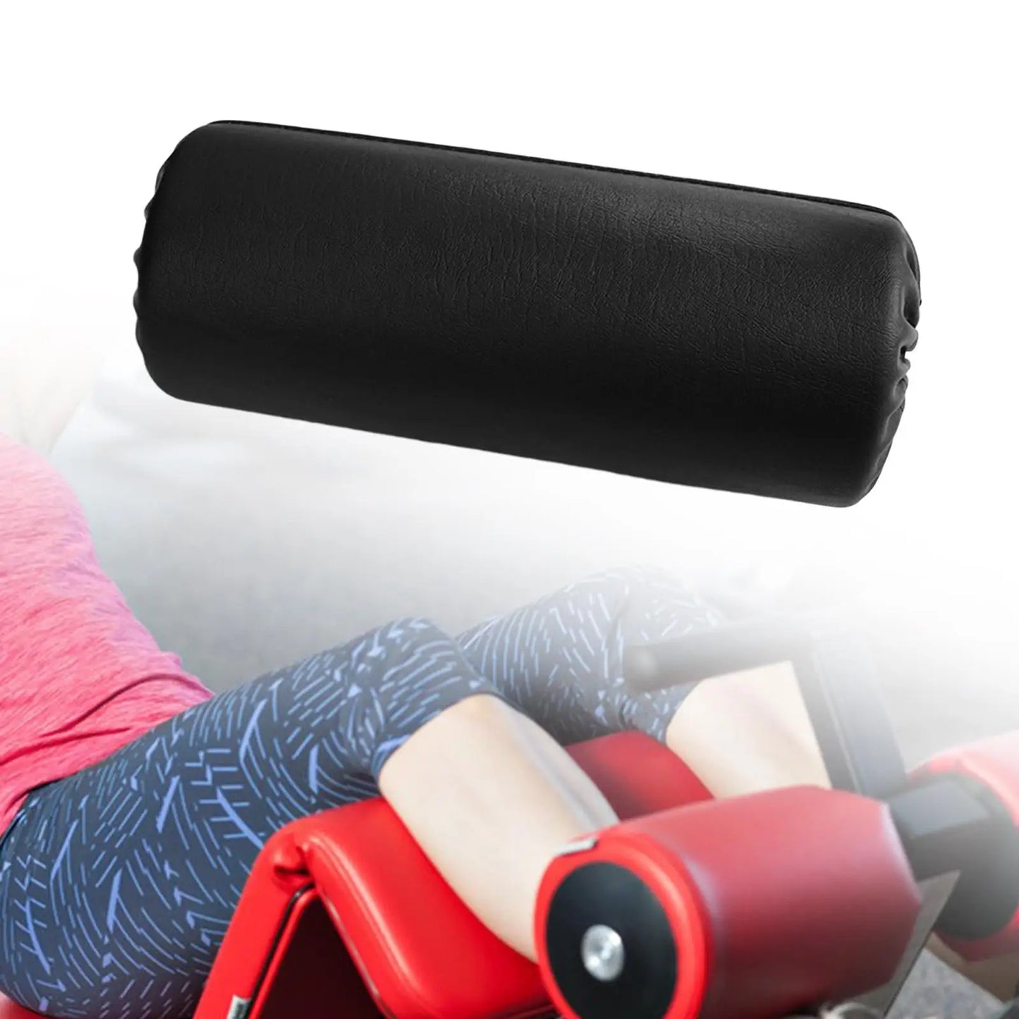 Foam Foot Pad Roller Replacement Foam Roller Support Sponge Sleeve for Abdominal Train Exercise Machines Workout Machine