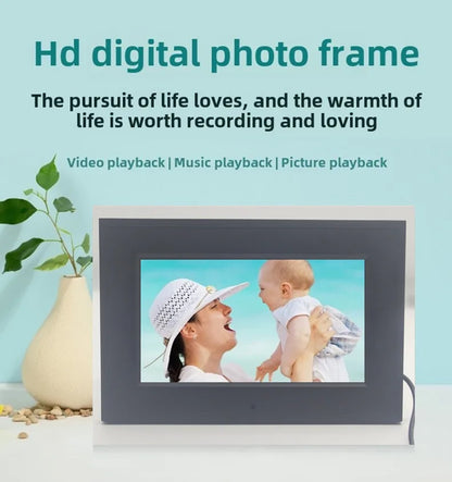 7 Inch Digital Picture Frame 1026*600 Display Photo Frame E-Photo Digital Photo Frame