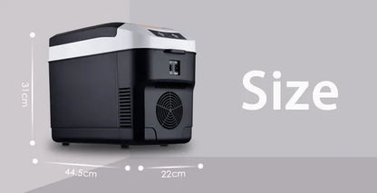 US/EU 220-240V 10L Car Home Refrigerator Mini Fridges 12/24V Freezer Cooler Heater Food Storage Box For Car Home Camping