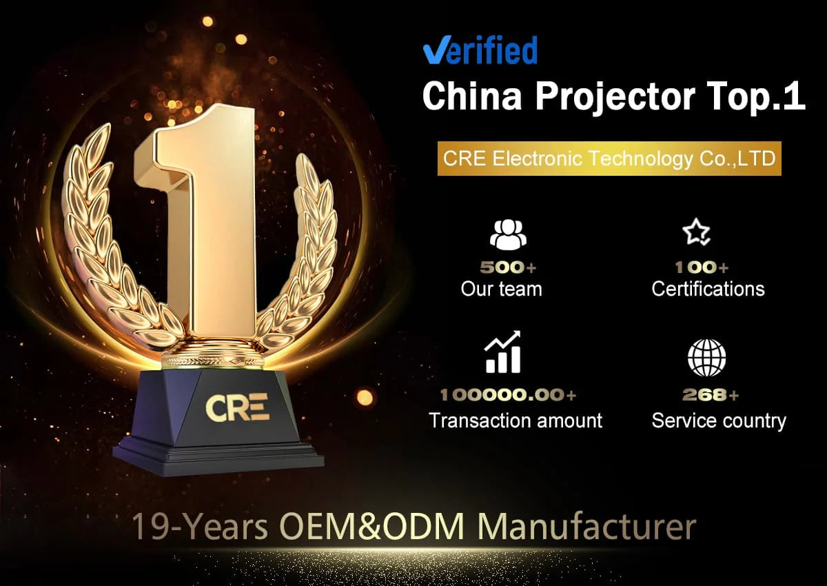 Bluetooth Support Mobile Phone Home Theater Projector Bluetooth Mini 4k Android 9 Projector