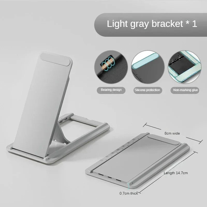 Universal Tablet Stand Foldable Storage Portable Sticky Creative Tablet Bracket for Ipad Desktop E-Reader Bracket Tablet Holder