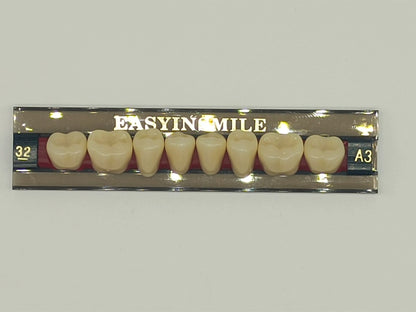 16/12 Sets/ Box Dental Teeth Anterior Posterior Polymer Denture acrylic Tooth A2 A3 2 Layers Dentistry Materials Education Model