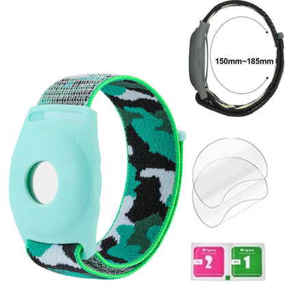 Silicone Steel Clip Compatible with Apple AirTag - Protective Silicone Clip for Tracker Protect Keychain Silicone Cover