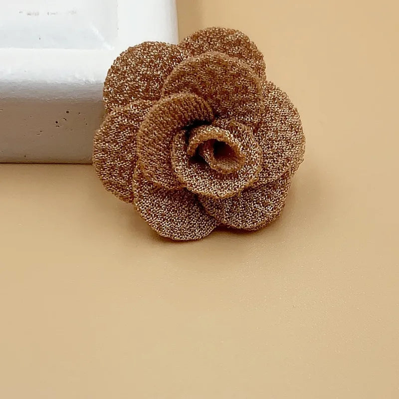 2.5CM Small Flower Clothing Headwear Accessories Three-dimensional Flower Handmade DIY Hair Accessories Accessories
