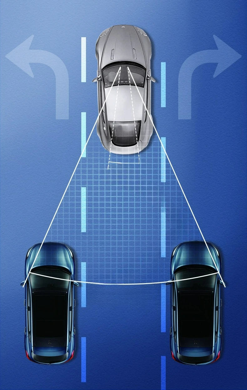 Shunwei car wide field rearview mirror reflector car reversing mirror borderless wide-angle curved mirror baby mirror