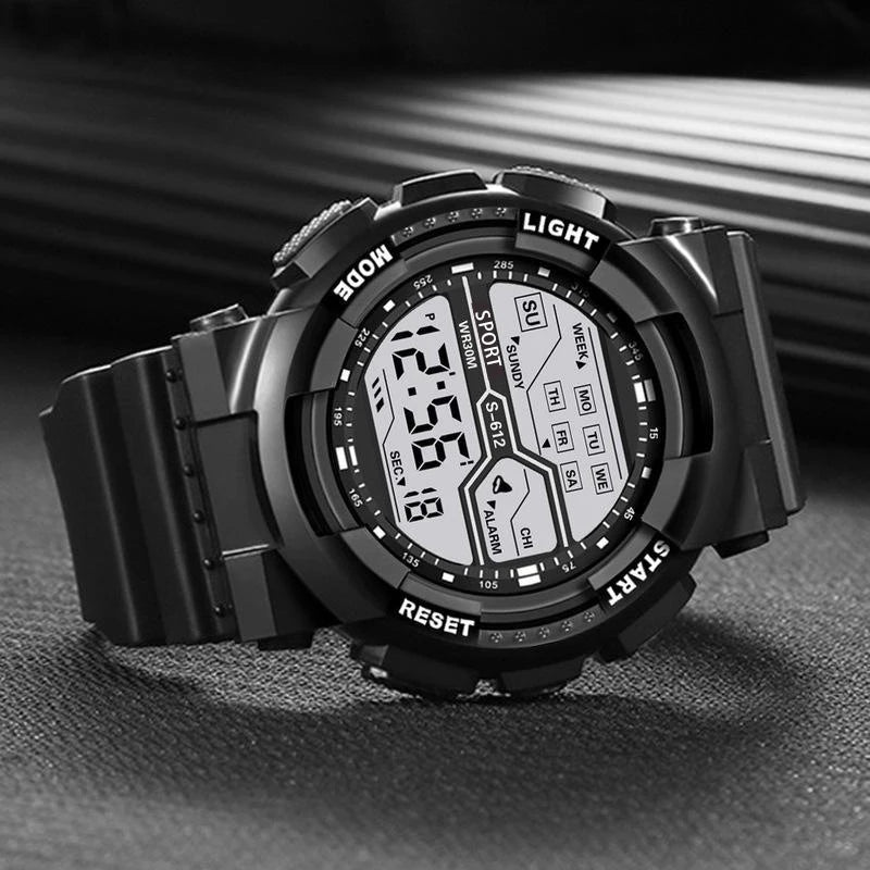 Multi-function electronic watch electronic outdoor luminous waterproof LED electronic watch