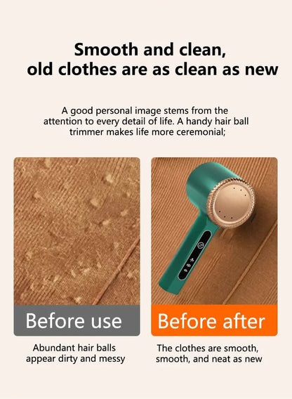 Lint Remover For Clothing Fuzz Pellets Clothes Sweater Fabric Shaver Electric Fluff Lint Removers Rechargeable Hair Ball Trimmer