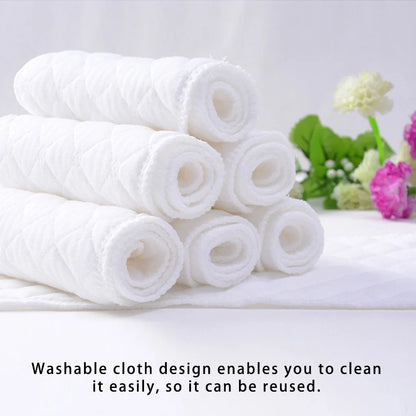 10/20pcs Cotton Diapers Healthy Case Baby Diaper Pad Multi-functional Hand Folding Kids Changing Pads Party Accessories