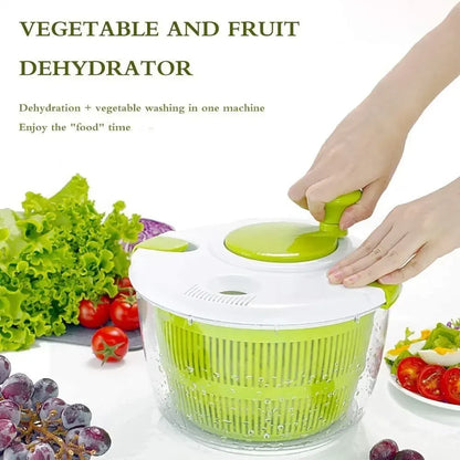 Vegetables Salad Spinner Lettuce Leaf Vegetable Dehydrator Multifunctional Vegetable Washer Salad Vegetable Dryer Mixer