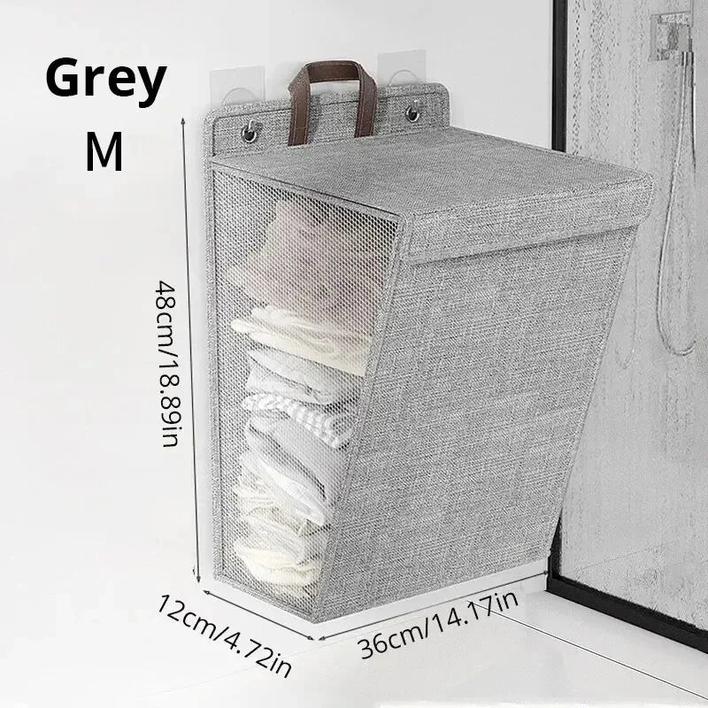 Household Laundry Baskets Foldable Bathrooms Laundry Baskets Large Capacity Multifunctional Waterproof Clothes Storage Basket