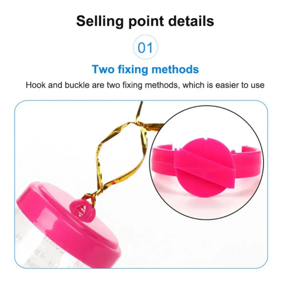 Pet Hamster Cat Drinker Kitten Water Bottle Dispenser Feeder Hanging Dog Guinea Pig Squirrel Rabbit Drinking Head Pipe Fountain