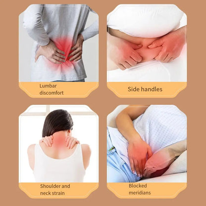 Elastic Airbag Scalp Massage Brush Eliminate Local Fat Handheld Acupoint Meridian Brush Portable Relaxation Tool