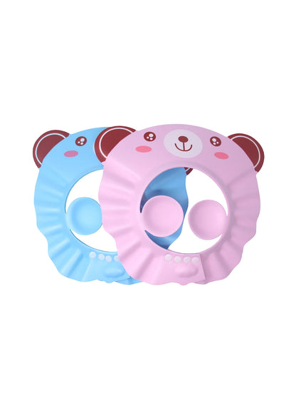 Cute Animal Shower Cap Safety Eye Protection Ear Protection Lightweight Cute Cartoon Baby Bath Protective Cap Shampoo Bath Care