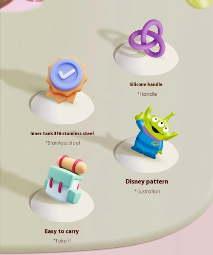 Cartoon Insulated Cup With High Appearance Children'S Water Cup Cute And Portable Student Food Grade Insulated Water Cup Gift