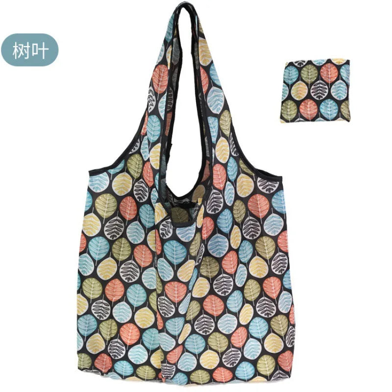 reusable bag Bag Large Foldable Shopping Bag Reusable Grocery Bag Tear-Proof Nylon Bag Suitable For Grocery Recycling Gift