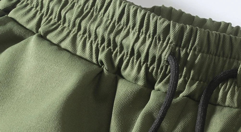 Joggers' Sports Pants, Men's Pants, Track And Field Sports Casual Solid-color Patchwork Pants, Slightly Elastic Trendy Pants