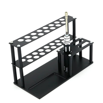 Screwdriver Storage Rack Holder Screwdriver Organizers for Hex Cross Screw Driver RC Tools Kit Organizers 30 Hole Without Tools