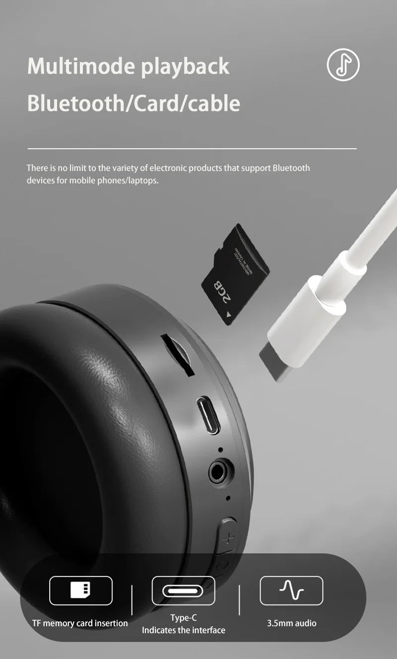 Xiaomi Headset Wireless Blueteeth Headset Long Range Mobile Phone Ipad Listening Hifi Stero Headset Gaming Game Wireless Headset